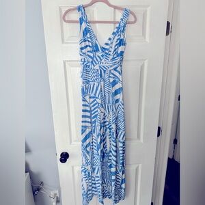 Lilly Pulitzer sailboat maxi dress